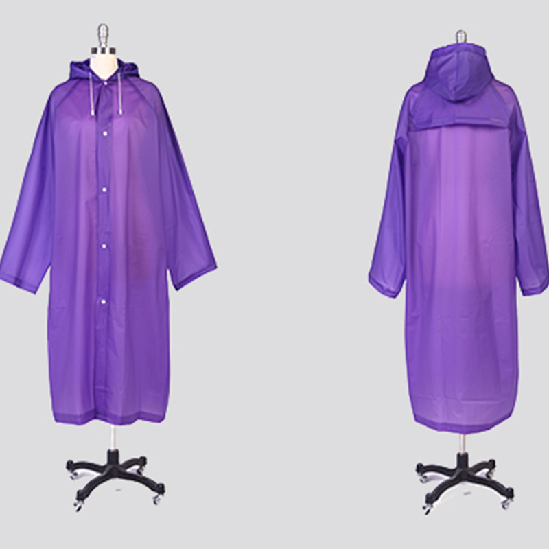 817 Pure Color Raincoat