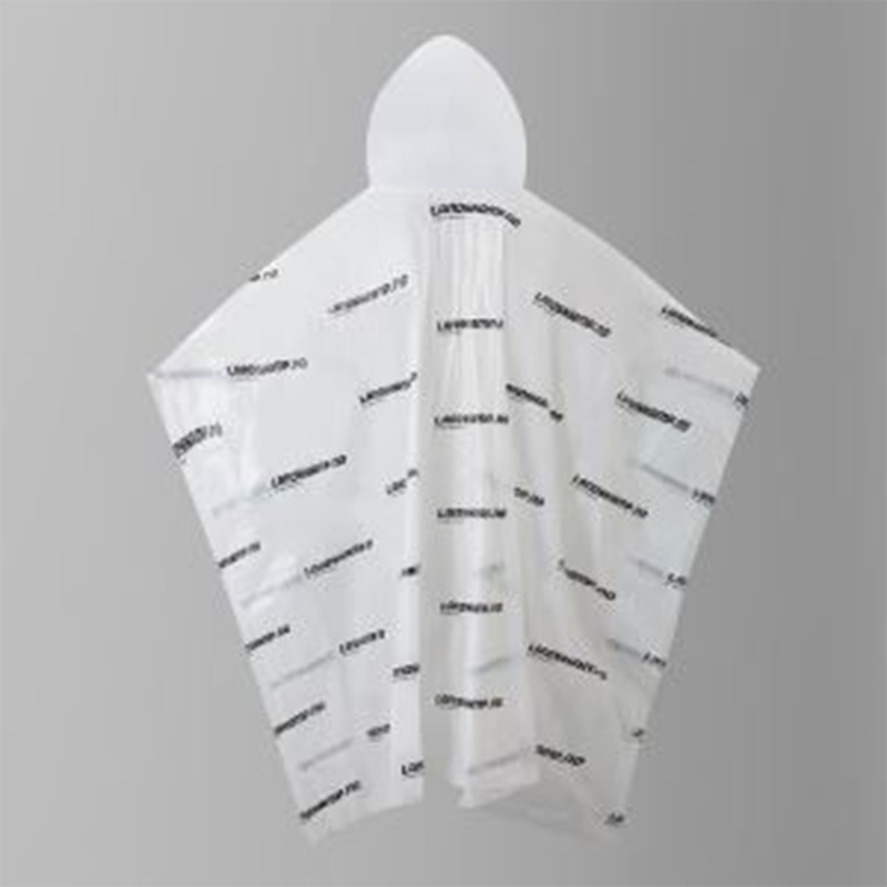 PE Disposable Raincoat