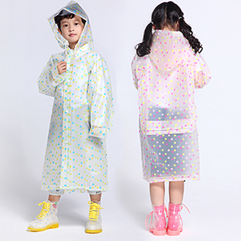 839 Kids Printed Raincoat