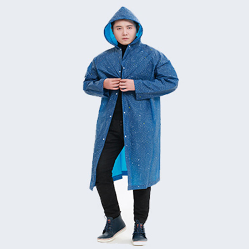 856 Printed Adult Raincoat