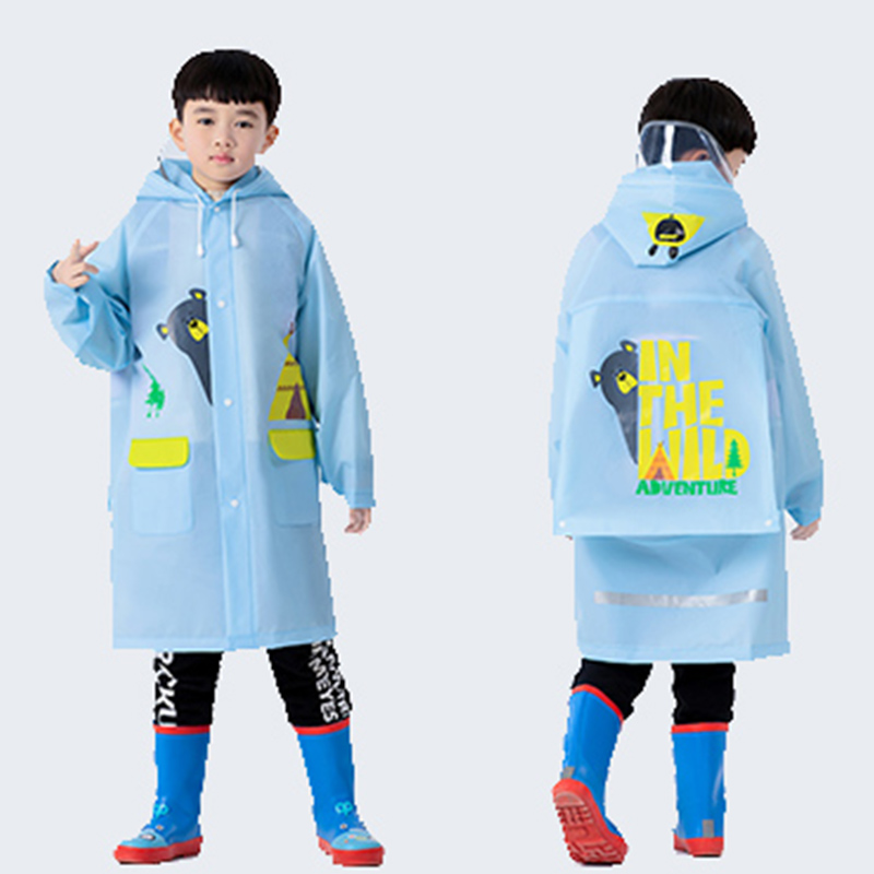 878 Water-resistant Children Raincoat