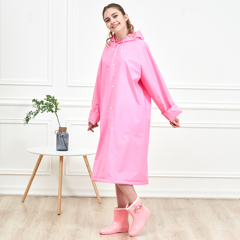 819-1 Slim fitting EVA raincoat